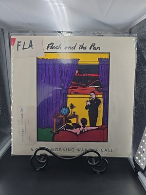 FLASH And The PAN Early Morning Wake Up Call LP Gold Stamp PROMO VG+/VG+