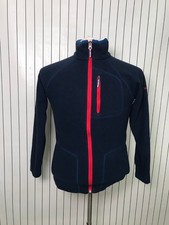 Columbia Boys Fleece Full Zip Jacket Dark Blue Size L