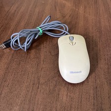 Microsoft Basic Optical Wheel Mouse USB/PS2 Off White