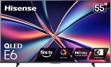 55 Inch E6 QLED 4K UHD Smart Fire TV 2025 Model with Dolby Vision