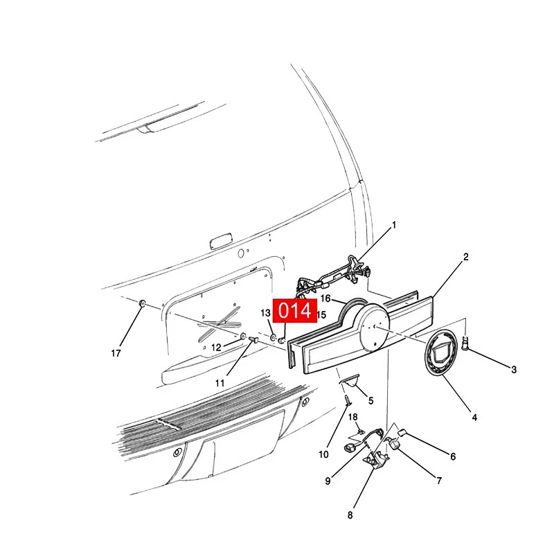 Clips de moldeo basculante lateral del cuerpo 60 un. - Se adapta a Buick/Chevy/GMC/Pontiac/Saturno Foto 4 de 4