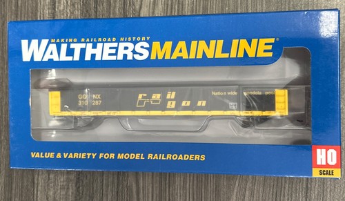 Walthers MainLine HO 910-6304 53’ Railgon Góndola Railgon GONX #310287 NUEVO EN CAJA | Zustand: New
