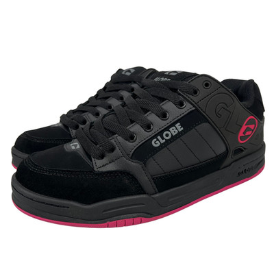 Globe Men's Tilt Skateboarding Shoes 20637 Black/ Black/ Pink Size US 12