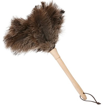 Daieeparty Ostrich Duster Fluffy Natural Feather 16inch, Natural-c-1pcs 