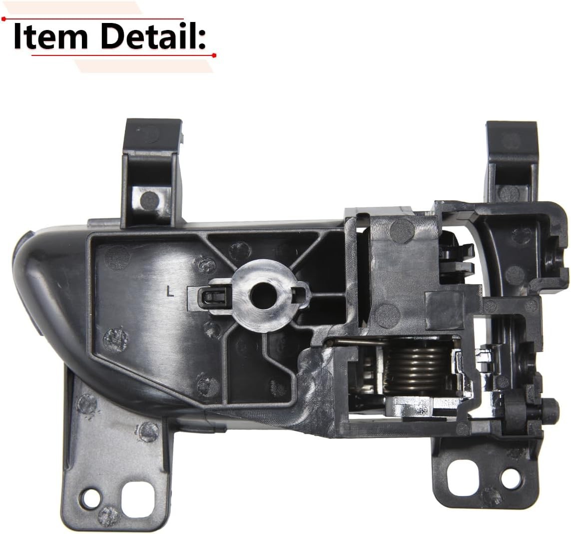 RLB-HILON Left Driver Side Interior Door Handle Compatible with Subaru Chrome 