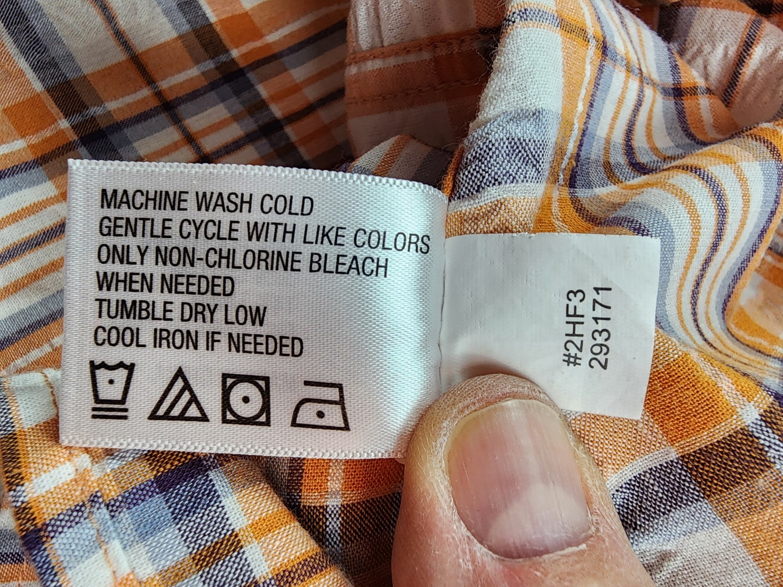 Orvis Mens Button-up Medium Collared Textured Shi… - image 11