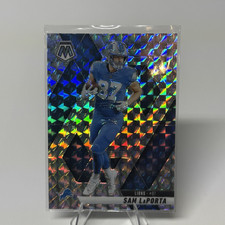 2025 Panini Mosaic Sam LaPorta Prizm #63 Detroit Lions NFL Football Card