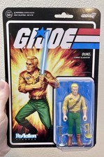 G.I. Joe Duke Action Figure Super7 Reaction Figures Sealed