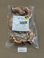(Pack of 5) VIEGA PROPRESS 77032 ProPress 90 elbow, 1-1/4" x 1-1/4" Fitting