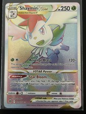Shaymin VSTAR 173/172 Secret Rare Rainbow Pokemon Brilliant Stars NM Near Mint on eBay