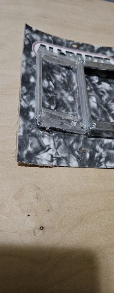 NEW - Set of 2 Humbucking Pickup Rings, Curved - CHROME - Image 3 of 3