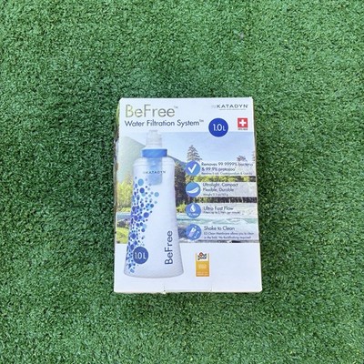 New Katadyn Be Free Water Filtration System 1.0L 1 Liter Bottle With Filter