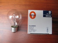 Echt Osram Classic Halogen 64544 A E27 57W (75W) GlüHbirne 2800K 915Lm Dimmbar