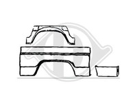 Innenradlauf Rechts Und Links FüR Mercedes DB207 1977-1995