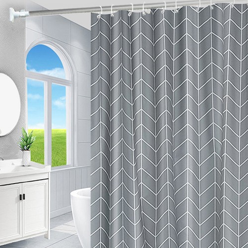 180*180cm PVEA Shower Curtain Farmhouse Waterproof Shower Curtain with Hooks - Picture 6 of 26