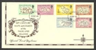 FALKLAND ISLANDS 1981 Maps & Charts First Day Cover (Feb 535)
