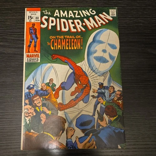 Amazing Spiderman 80 Marvel Comics 1970 Spider-man
