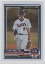 2023 Panini USA Baseball Stars & Stripes Stunner Gonzales #8 fm0