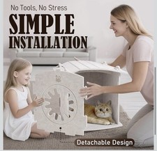 Indoor Apasiri Cat House For Felines That Love Security