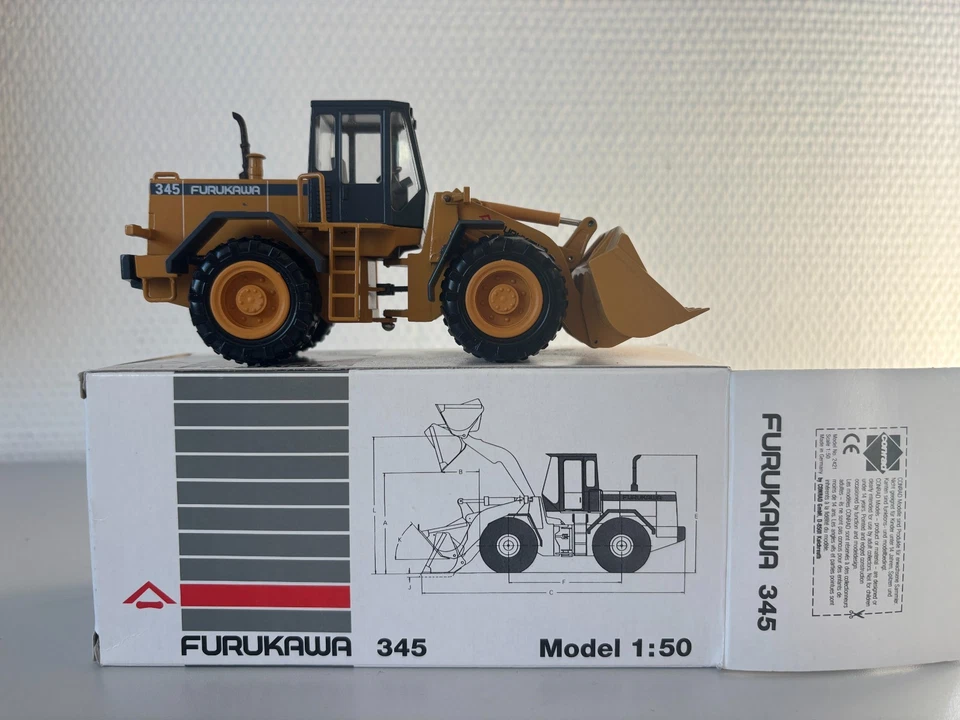 Furukawa Radlader 345 Conrad #2421 1:50 OVP