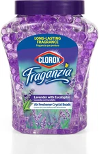 Fraganzia Lavender with Eucalyptus Air Freshener Crystal Beads - 12 oz. Jar