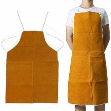 New Practical Welding Apron 65 * 95cm 1 Pc Leather Protection Adjustable