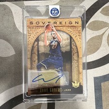 2018-19 Panini Court Kings Sovereign Signatures Rudy Gobert Autograph /149 SO-R…