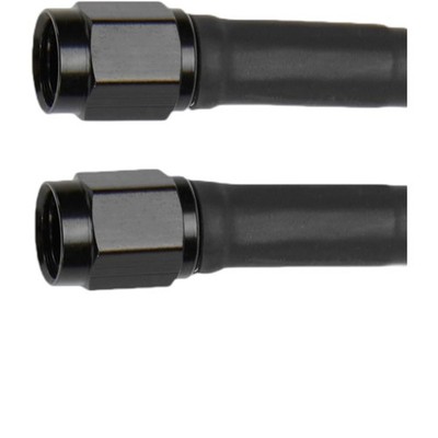 12' Coated Braided Brake Line Size-3 Black For Performance Cars