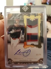 2025 Transcendent Robert Hassell III Rookie Showcase Patch Auto Variation 13/25