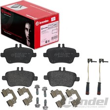 BREMBO BREMSBELAGSATZ SET HINTEN für MERCEDES A+B-KLASSE CLA GLA SLK W176 W246 BREMBO BREMSBELAGSATZ SET HINTEN für MERCEDES A+B-KLASSE CLA GLA SLK W176 W246