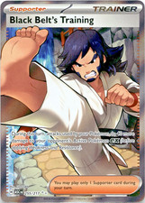 Black Belt's Training 255/217 Me: Ascended Heroes Holo
