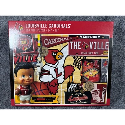 Louisville Cardinals 500 Piece Puzzle College NCAA Basketball The Ville