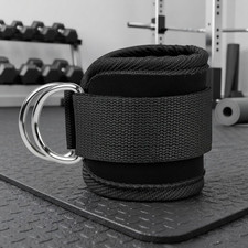 Premium Padding Ankle Straps for Cable Machines Fitness Gym Kickback Ankle Strap