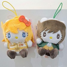 Sanrio La Rosa di Versailles Collab Mascotte SET 2 Peluche Giocattolo Bambola Kitty Daniel