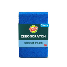 Scotch-Brite Non-Scratch Scour Pads, 3 Pads