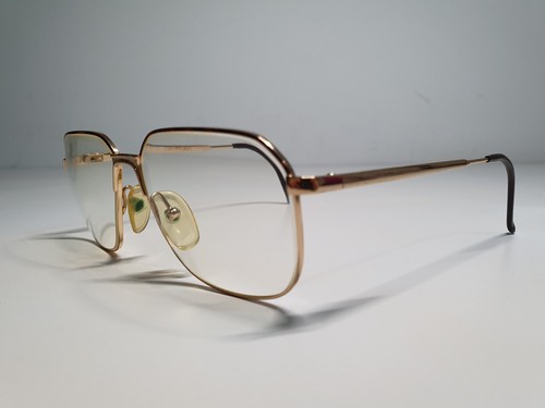 Vintage Vienna Line Gold Metal 57 Men Women Glasses Made in Austria - Picture 2 of 15