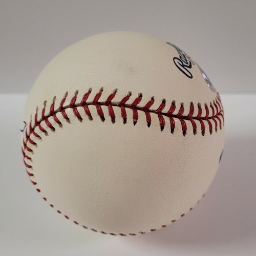 CHIEN-MING WANG signed 100th Anniversary YANKEES MLB Baseball BLUE JAYS OML - Picture 3 of 5