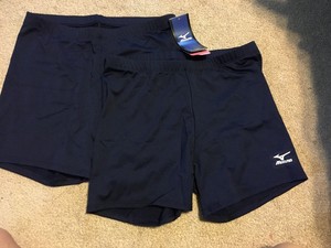 nike volleyball spandex navy blue