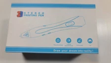 3D Stereo Drawing Pen Model SL-200A Blue (Used), cords and filament included
