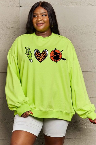 Cozy graphic sweatshirt for women - Picture 21 of 54