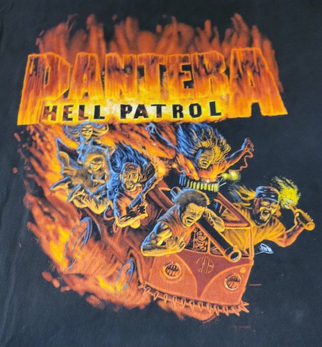 Vintage 1997 Pantera Hell Patrol Tshirt - Picture 2 of 9