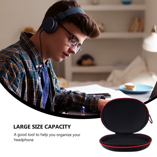 Headphone Shockproof Bag Travel Earphone Holder Headphone Carrying Box - 第 5/12 張圖片