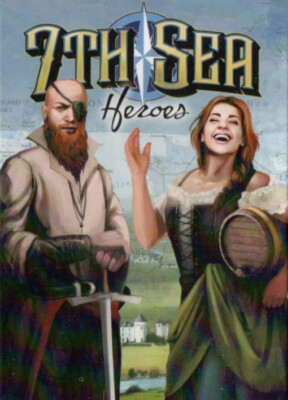 7th SEA - HEROES - Deck of Heroes has 54 unique cards - SEALED - JOHN WICK - EN