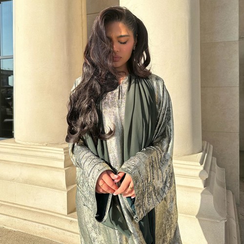 Dubai Women Muslim Open Abaya Cardigan Turkey Kaftan Ramadan Long Robes Gown New - Foto 16 di 29