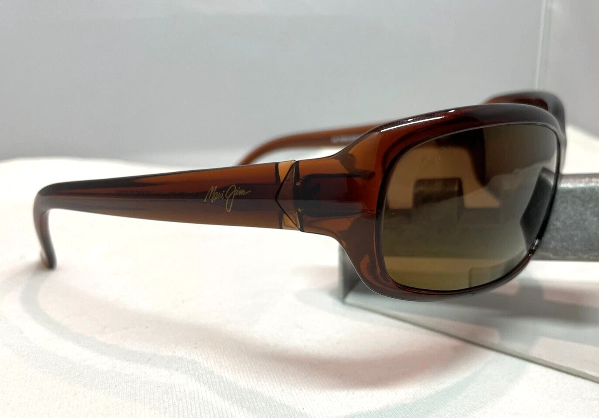 MAUI JIM LAGOON MJ 189 26 GLOSS BROWN WITH HCL BRONZE POLARIZED