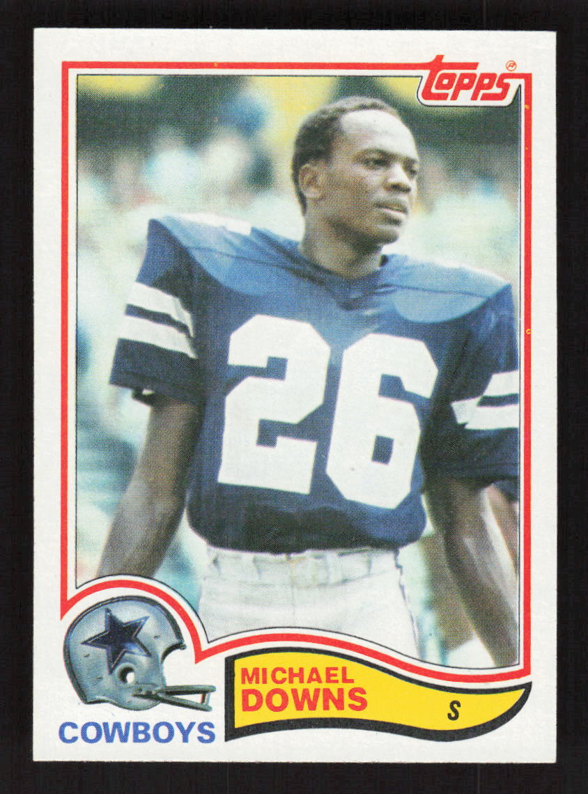 1982 Topps #313 Michael Downs Rookie Dallas Cowboys
