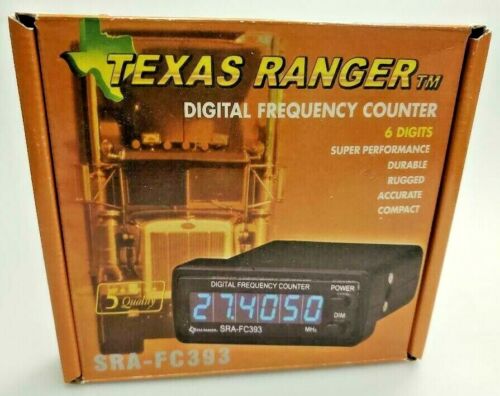 Texas Ranger CB, HAM 10 METER Radio 6 digit frequency counter (BLUE) SRA-fc393 - Picture 1 of 1