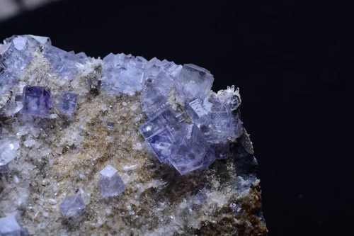 221g MUSEUM COLLECTION NEWLY DISCOVERED RARE blue FLUORITE MINERAL SAMPLES - Picture 4 of 10