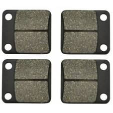 2 Pairs Front Brake Pads for YAMAHA BANSHEE 350 Warrior Grizzly 350 Raptor 660