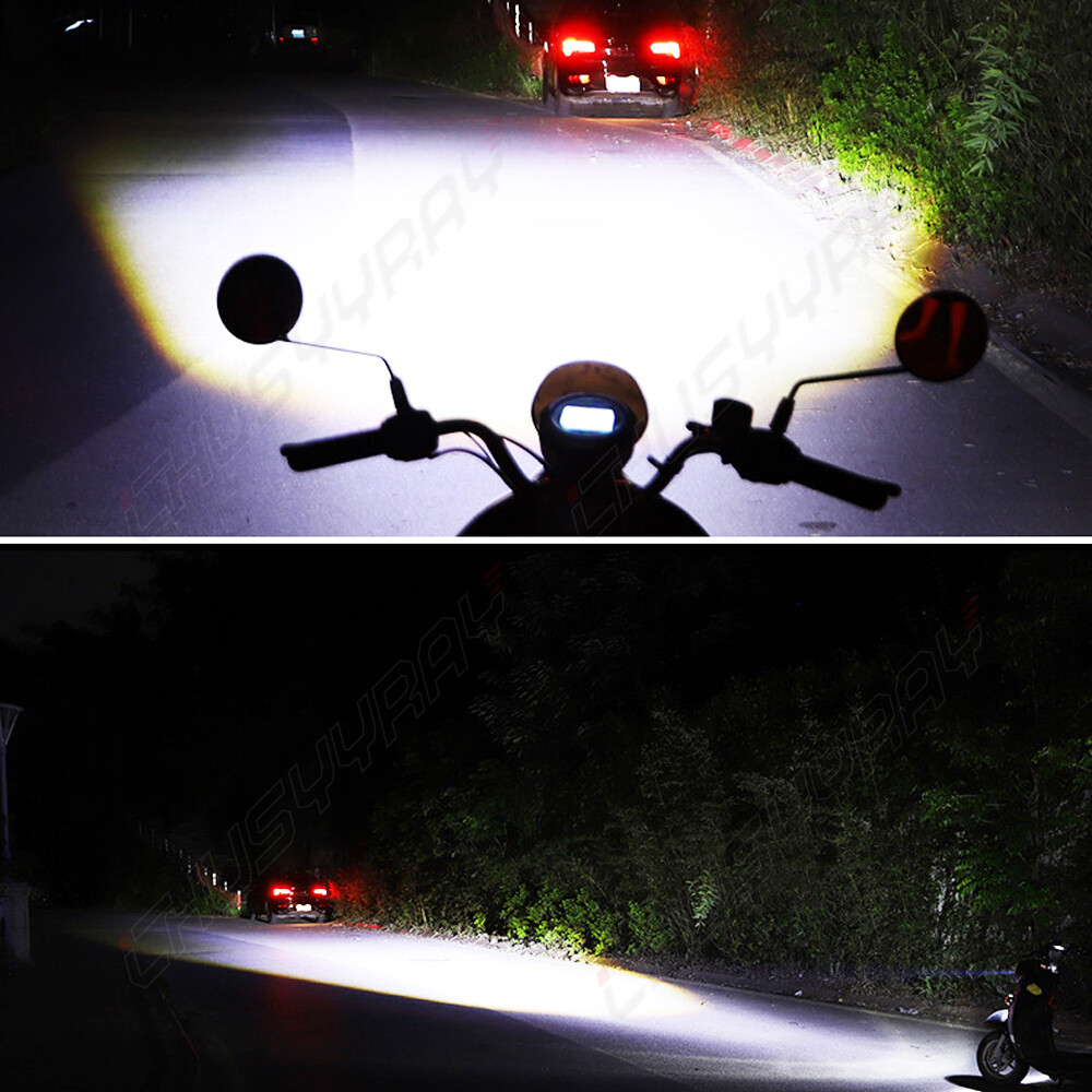 High Power HID LED Headlight H6 Bulb for Yamaha Rhino 660 20042007